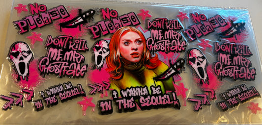 Ghostface # 3 (16oz & 40oz Cupz Only)