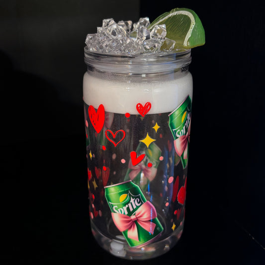 Soda Cup/Ice lid - Sprite