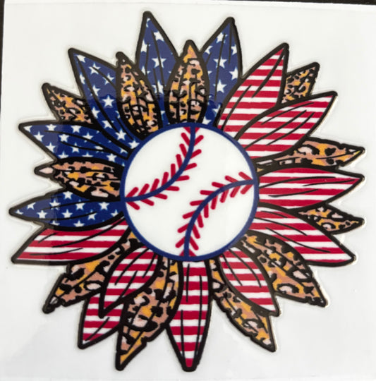 #21 Baseball Flower