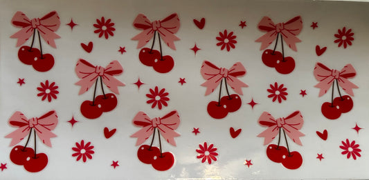 Cherries (bows & flowers)