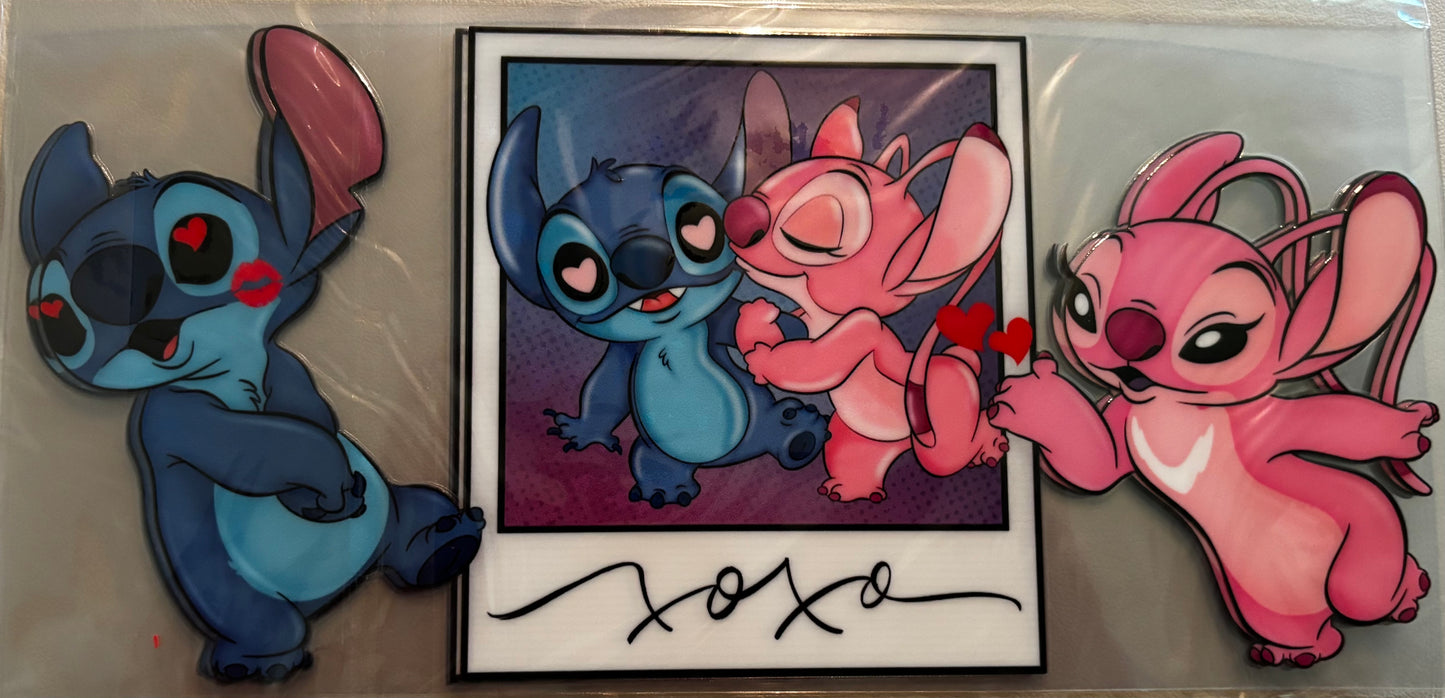 Stitch & Angel (xoxo) (16oz & 40oz Cupz Only)