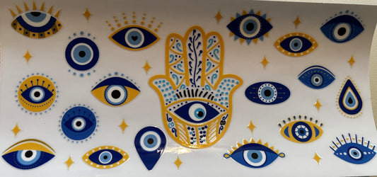 Evil eye (yellow)