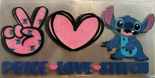 Peace Love Stitch